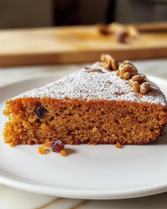 Gâteau aux Carottes Sain et Gourmand