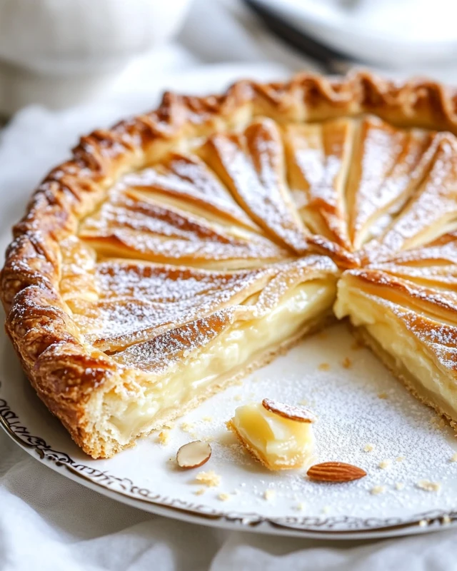 Recette Galette Frangipane Crème Pâtissière