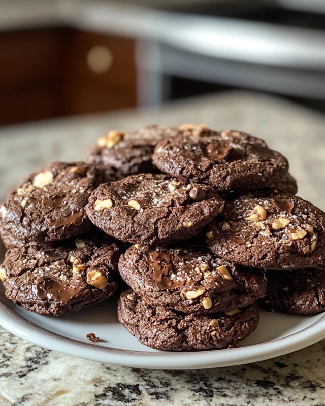 Cookies façon brownie