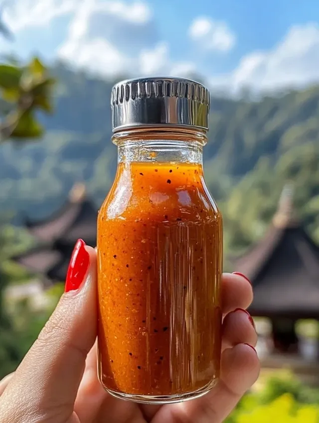 Sauce satay maison