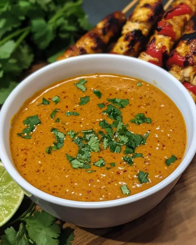 Sauce satay maison