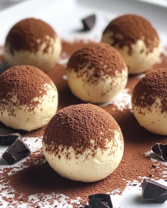 Billes de Tiramisu