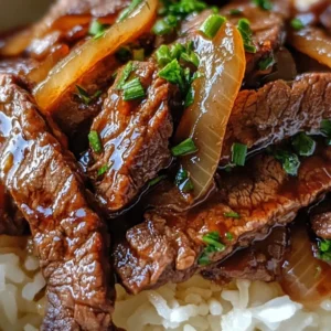 Bœuf Sauté aux Oignons
