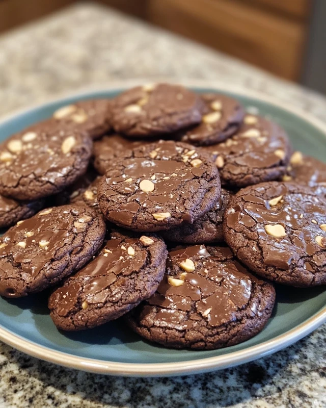 Cookies façon brownie