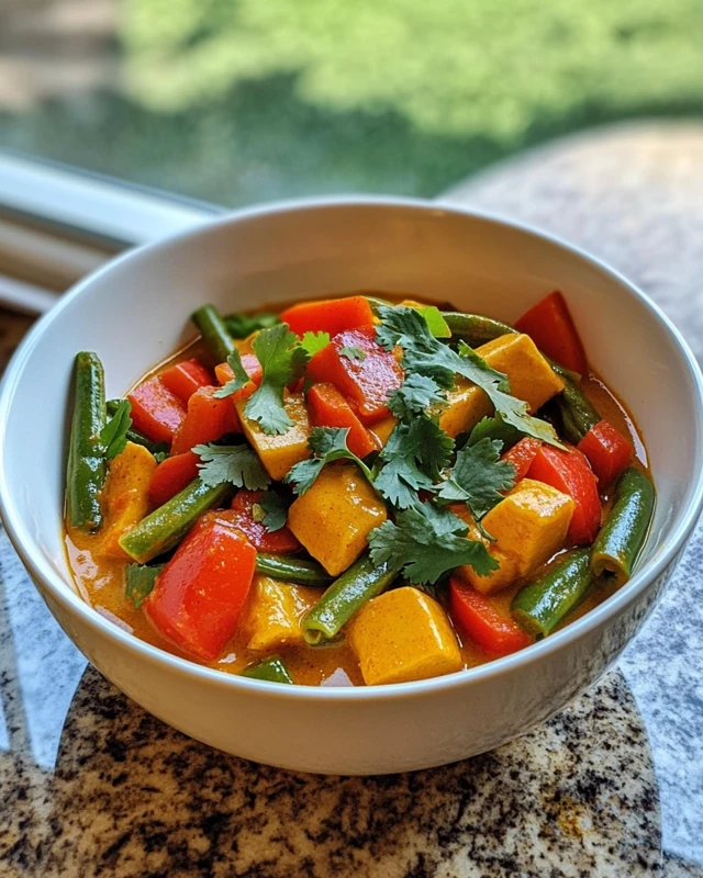 Curry de légumes