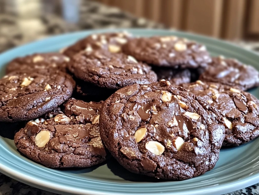 Cookies façon brownie