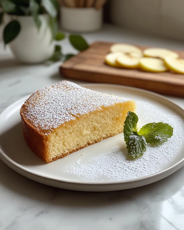 Moelleux à la compote de pomme
