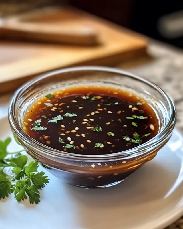 Sauce Teriyaki Maison