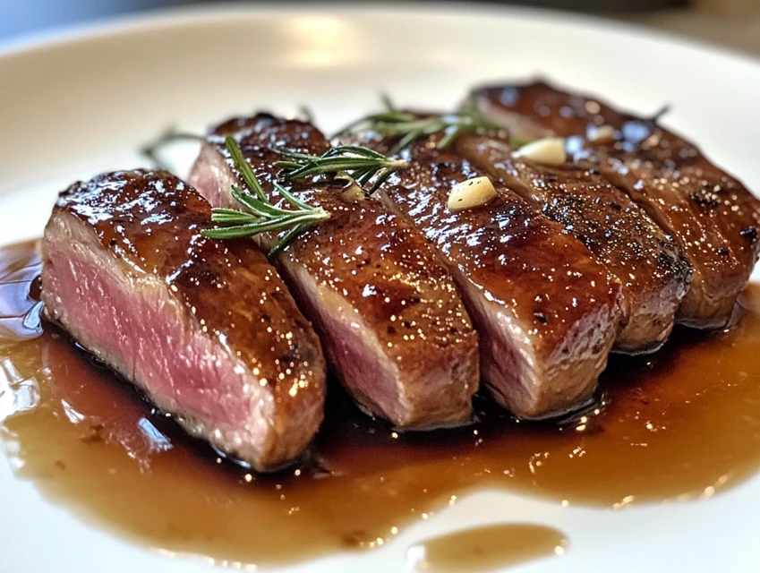 Magrets de canard au miel pour Nöel