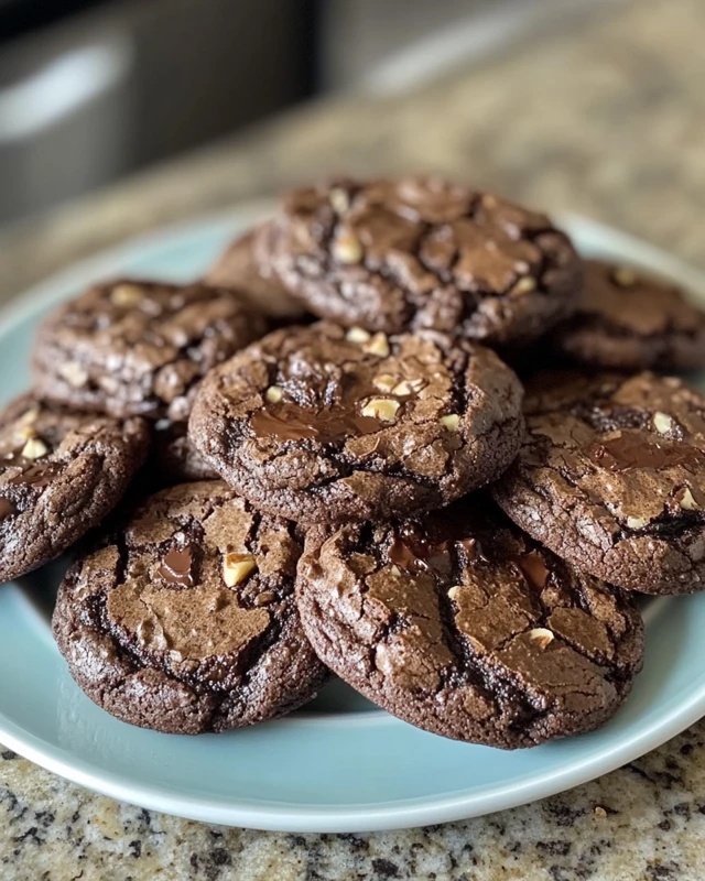Cookies façon brownie