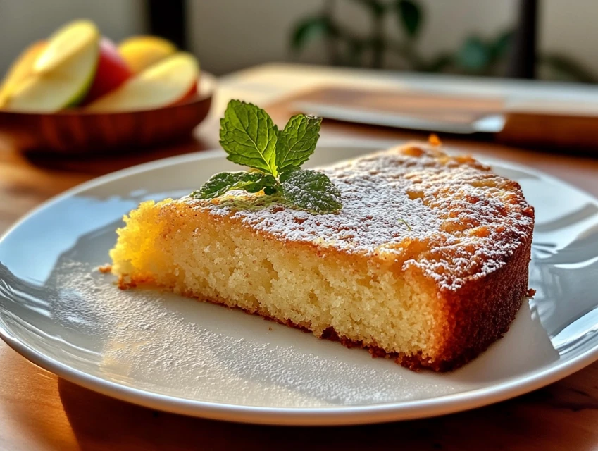 Moelleux à la compote de pomme