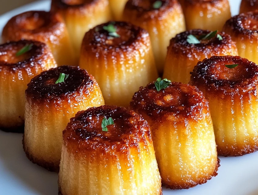 Cannelés Salés au Chorizo et Tomme de Brebis