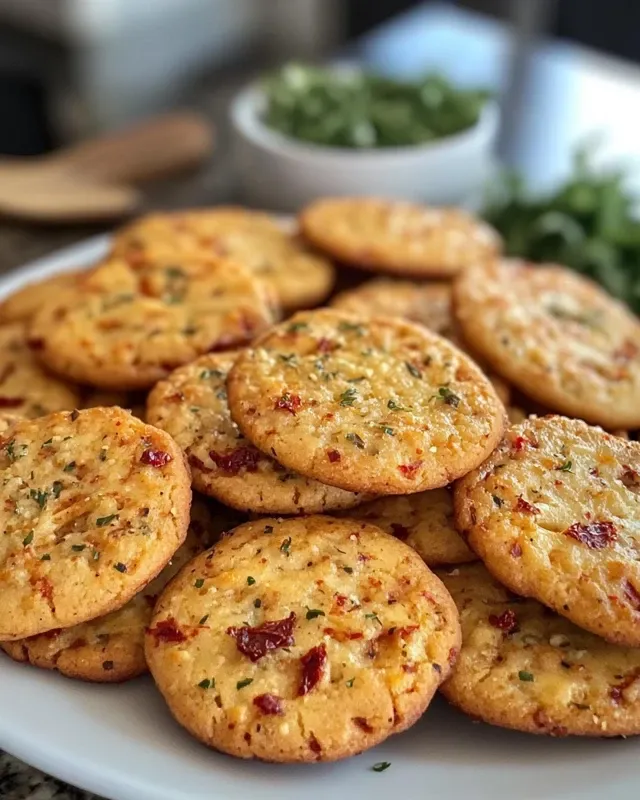 Cookies salés au parmesan