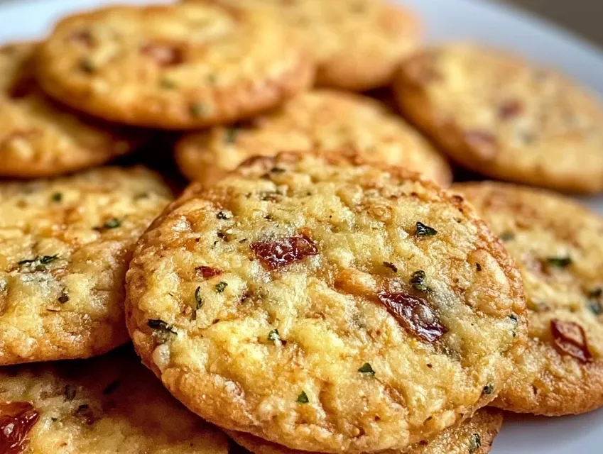 Cookies salés au parmesan