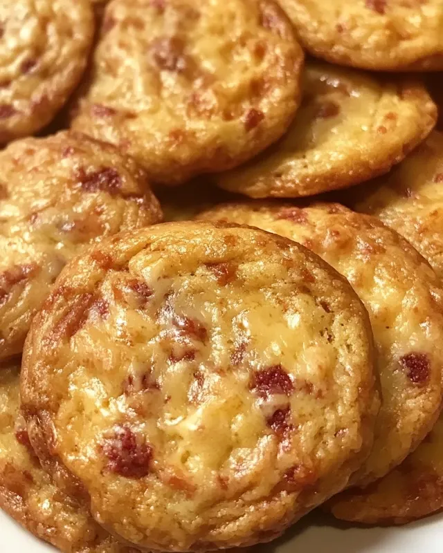 Cookies salés au chorizo et comté