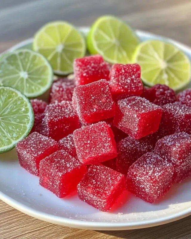 gummies framboise et citron vert