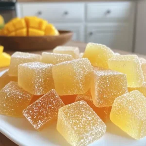 gummies à la mangue et lait de coco