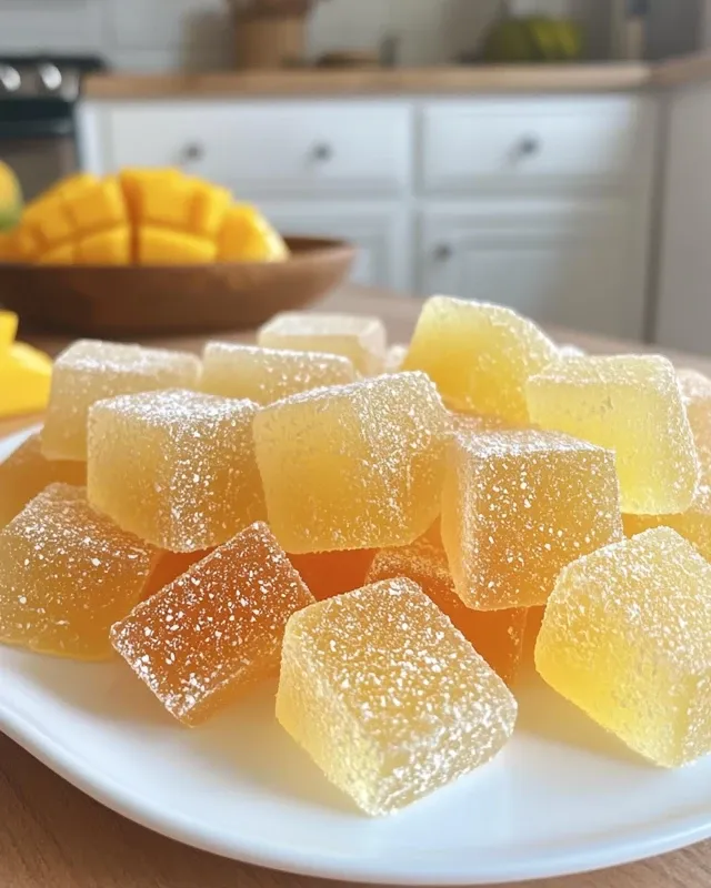 gummies à la mangue et lait de coco