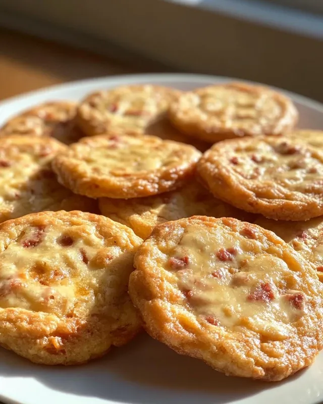 Cookies salés au chorizo et comté