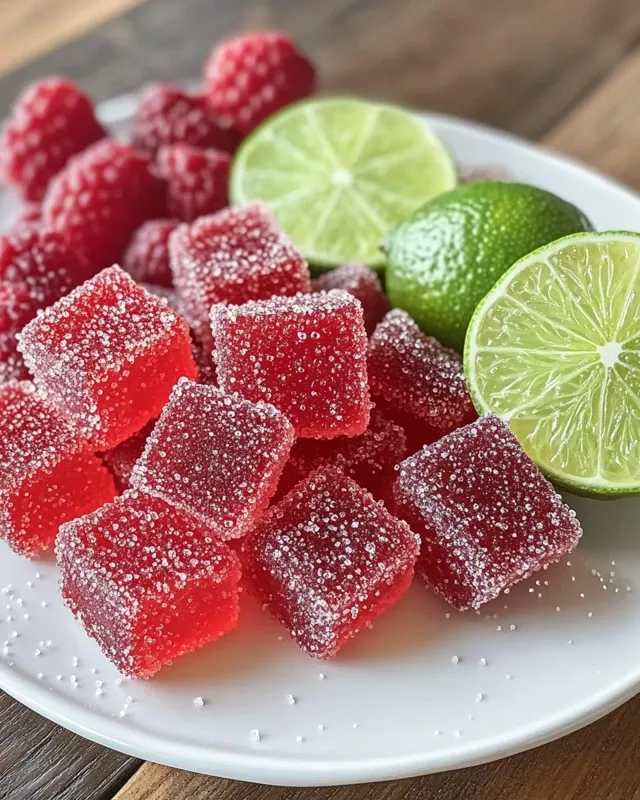 gummies framboise et citron vert