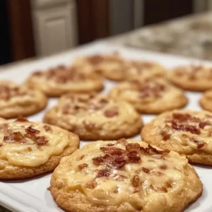 cookies au cheddar et lardons