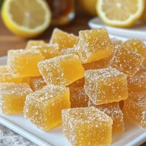 gummies citron gingembre sirop d'érable