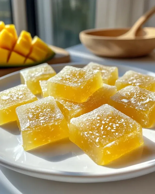 gummies à la mangue et lait de coco