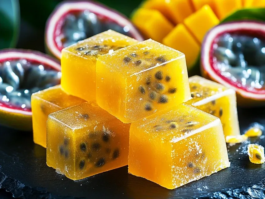 gummies à la mangue et fruit de la passion