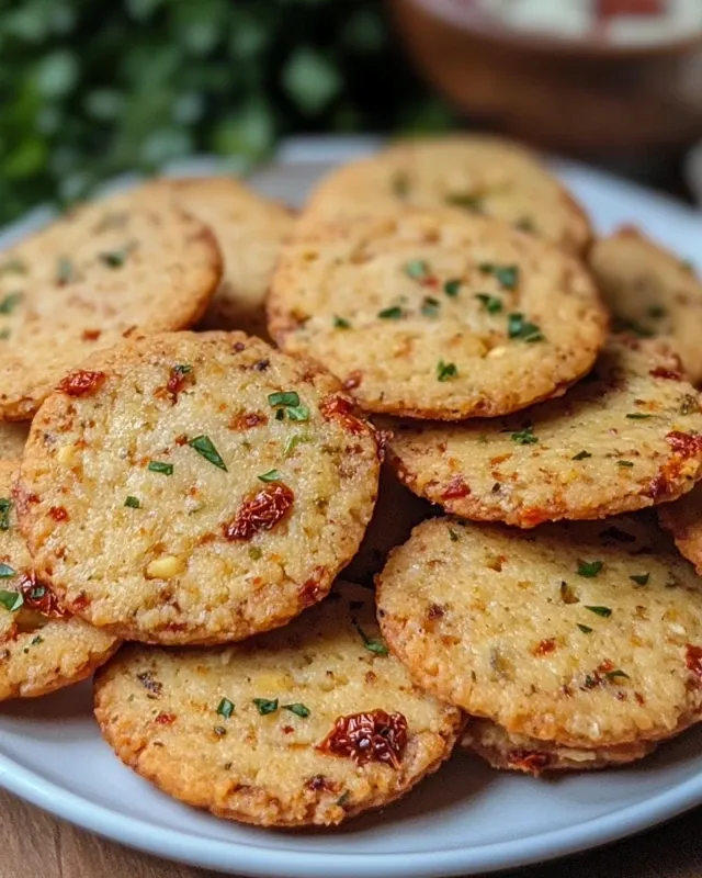 Cookies salés au parmesan