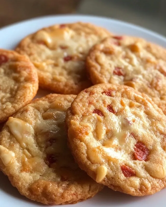 Cookies salés au chorizo et comté