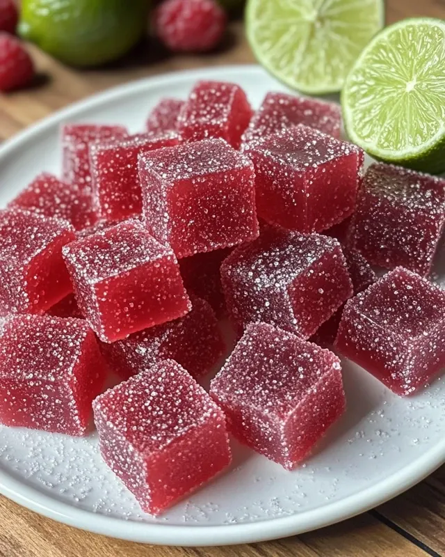 gummies framboise et citron vert