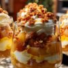VERRINES POIRE FONDANTE, CRÈME MASCARPONE & ÉCLATS DE SPÉCULOOS