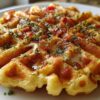 GAUFRES SALÉES JAMBON-FROMAGE