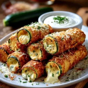 Cigares de Courgettes Croustillants au Fromage