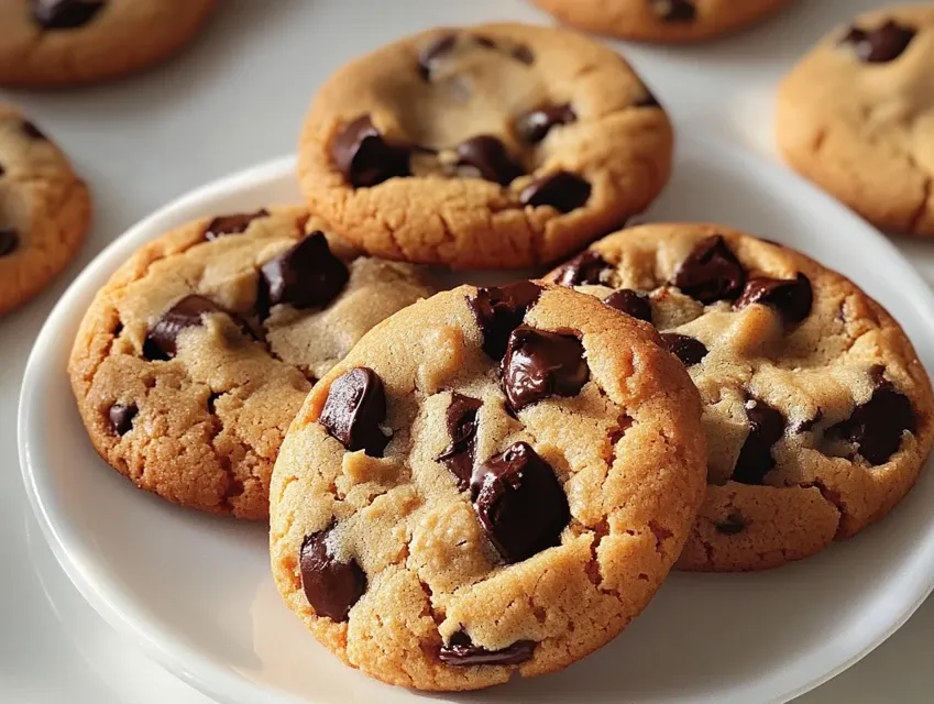 Cookies au beurre de cacahuète et chocolat irrésistibles !
