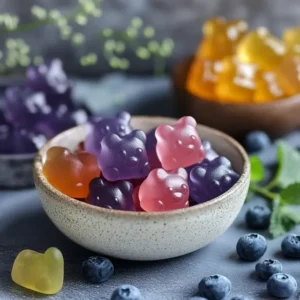 gummies myrtille lavande