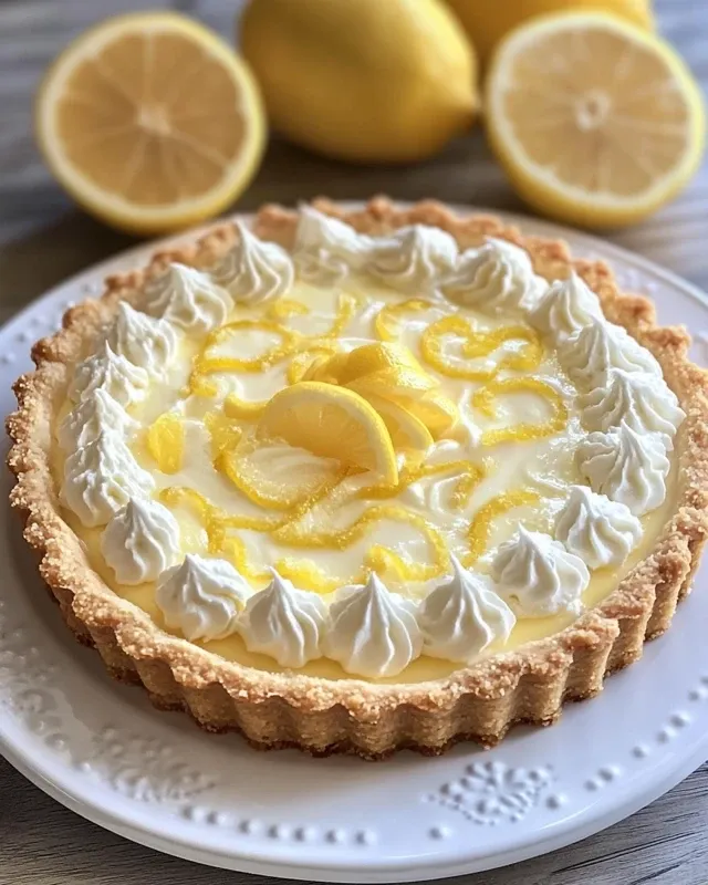 tarte citron mascarpone sans cuisson