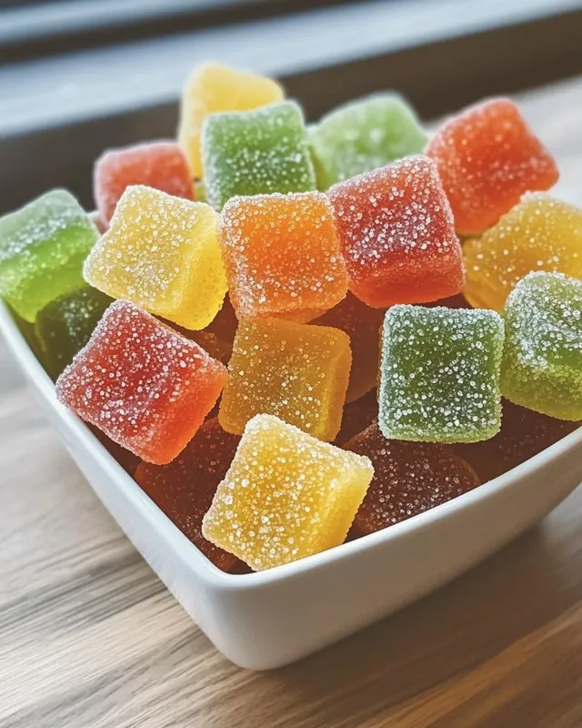 gummies vitaminés maison