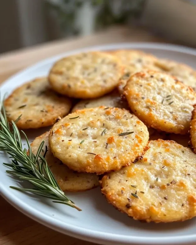 Cookies salés chèvre miel romarin