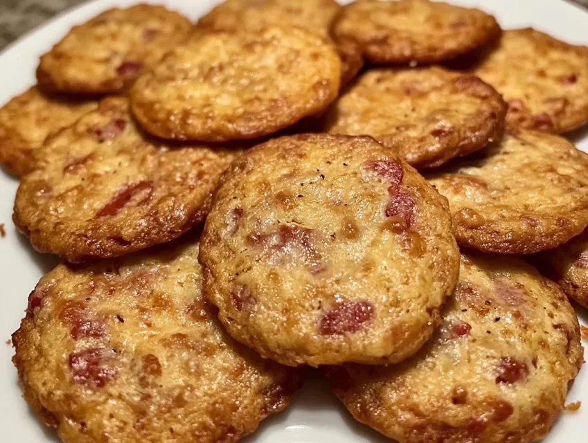 cookies salés au chorizo et comté