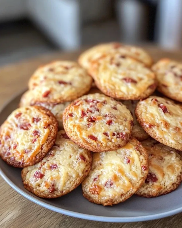 cookies salés au chorizo et comté