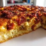 cake salé chorizo, olives et fromage