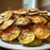 chips de courgette au parmesan